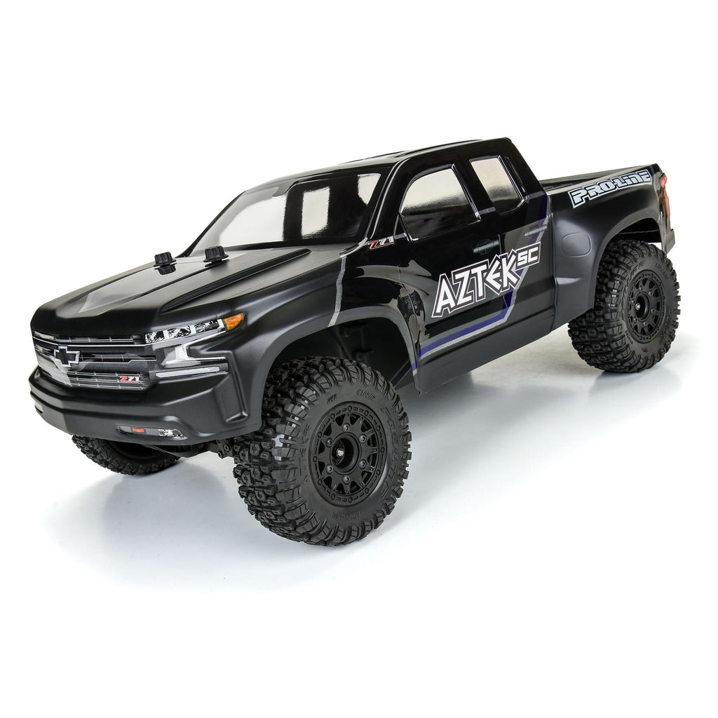 Pro-Line 1026210 Aztek SC 2.2"/3.0" M2 (Medium) Tires Mounted on Raid BlackTires