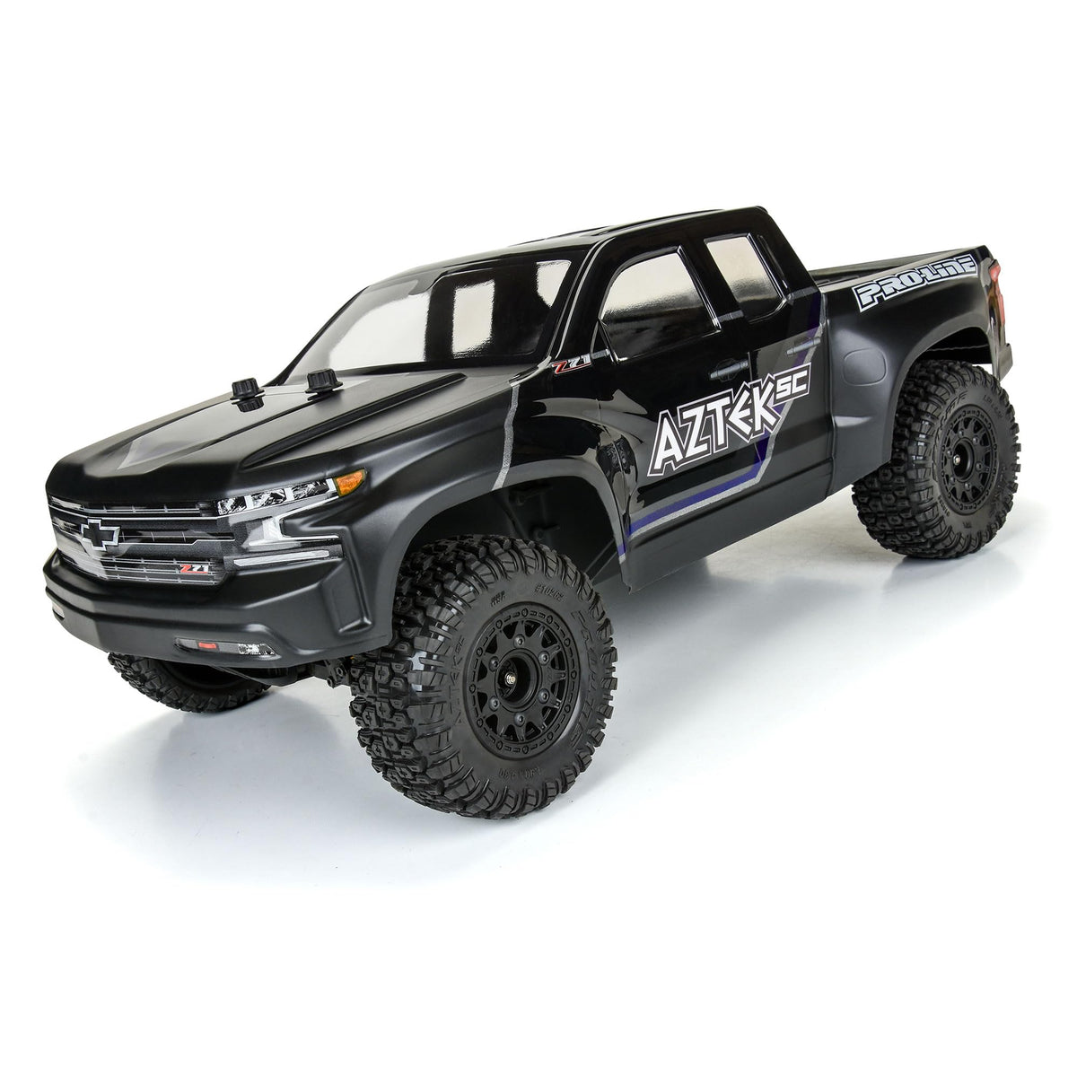 Pro-Line 1026210 Aztek SC 2.2"/3.0" M2 (Medium) Tires Mounted on Raid BlackTires