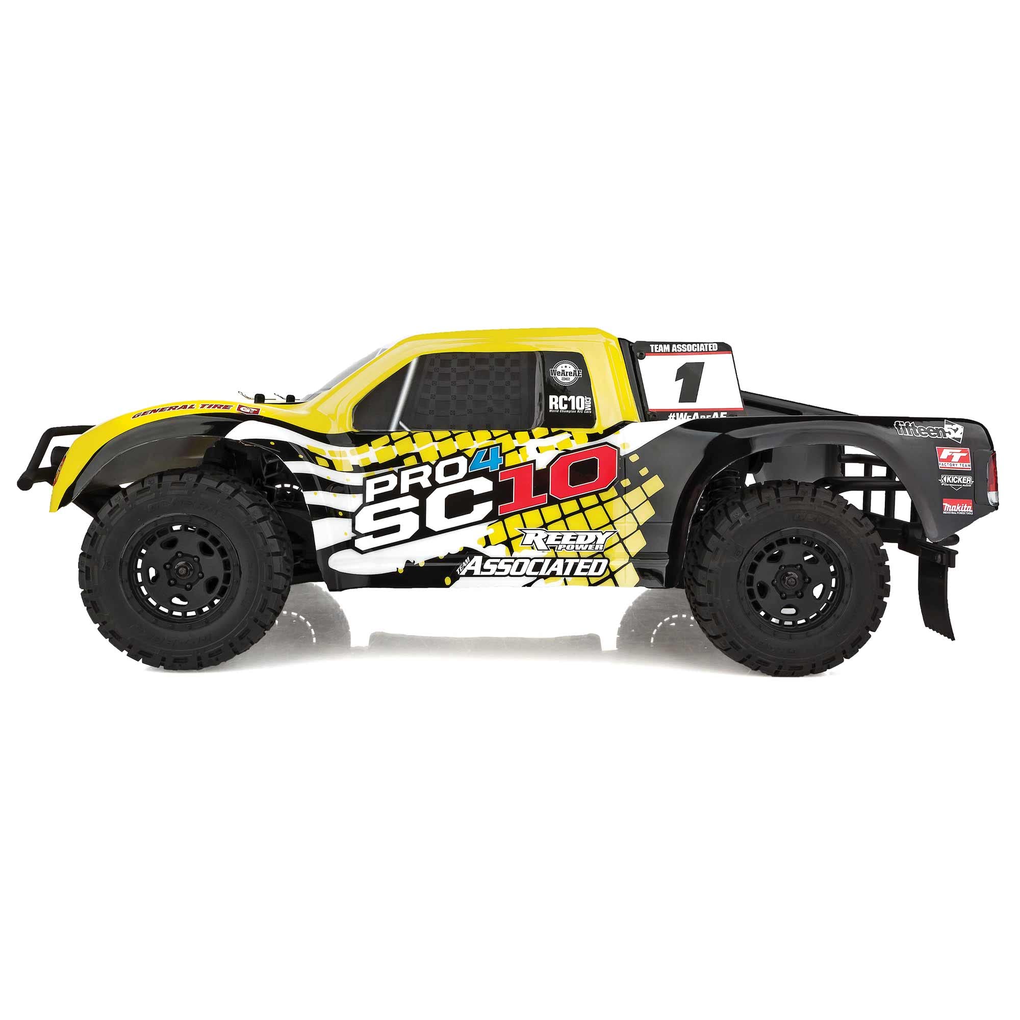 Team Associated 20532C Pro4 SC10 Brushed RTR Combo
