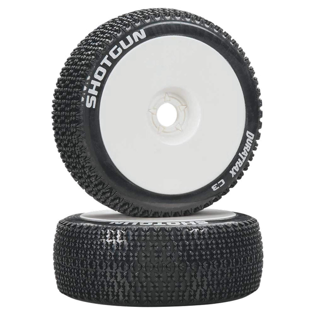 DuraTrax X-Cons 1:8 Scale RC Buggy Tires with Foam Inserts,Mounted