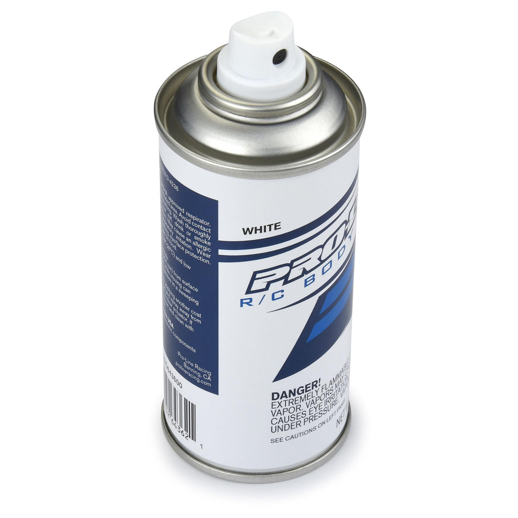 Pro-Line 643600 RC Body Spray Paint White 4.5oz Polycarbonate