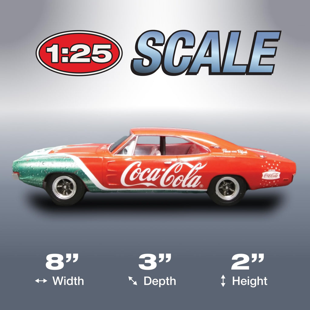 MPC 919M 1/25 1969 Dodge Charger RT Coca-Cola Snap 2T Model Kit