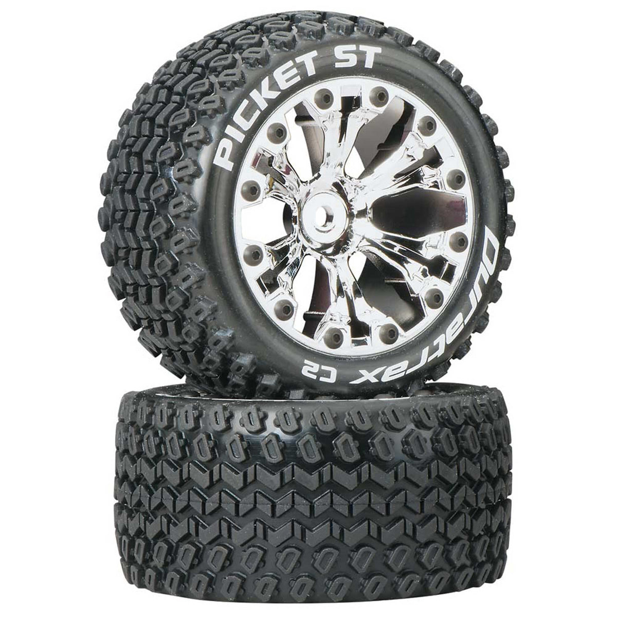 DuraTrax DTXC3549 Picket ST 2.8 Truck 2WD Mntd Rear C2 Chr (2)