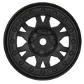 Pro-Line 276903 Front, Rear Impulse 1.9 Blk Plastic BeadLoc Wheels: Crawler