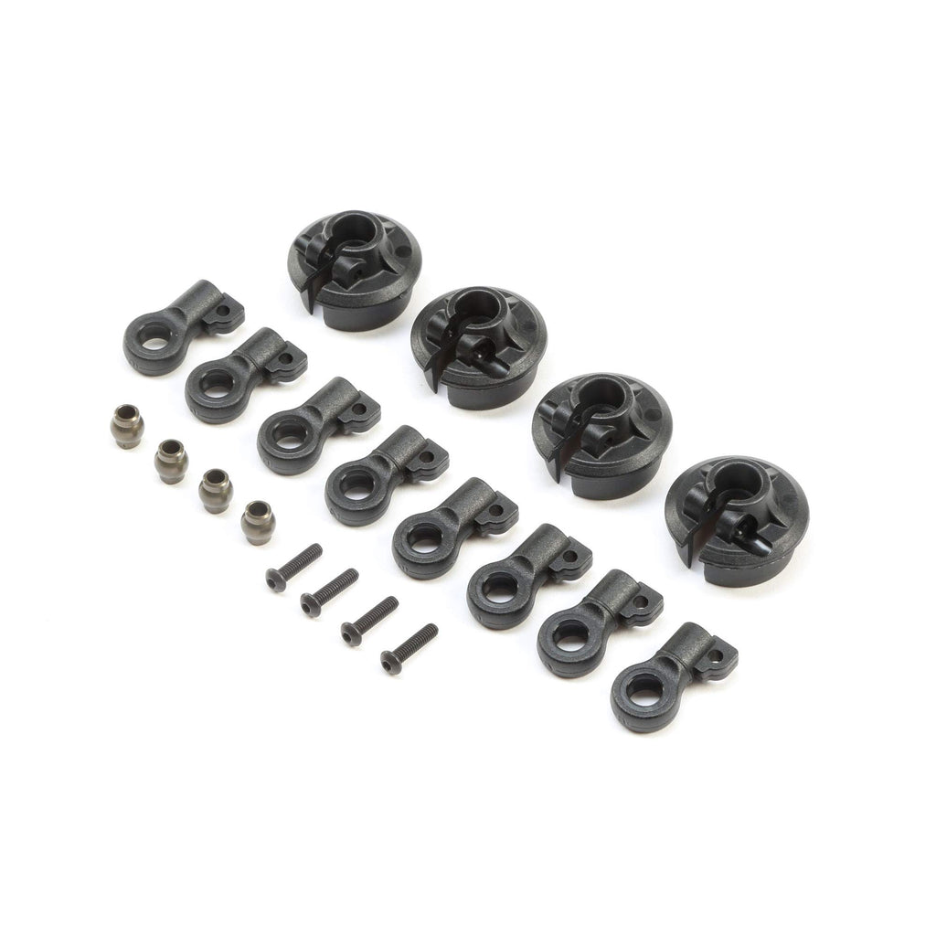 Team Losi Racing TLR243038 Shock Plastics: 8X