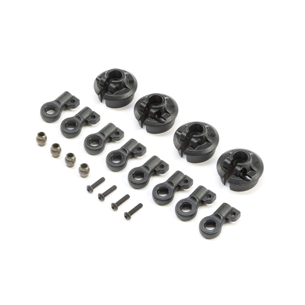 Team Losi Racing TLR243038 Shock Plastics: 8X