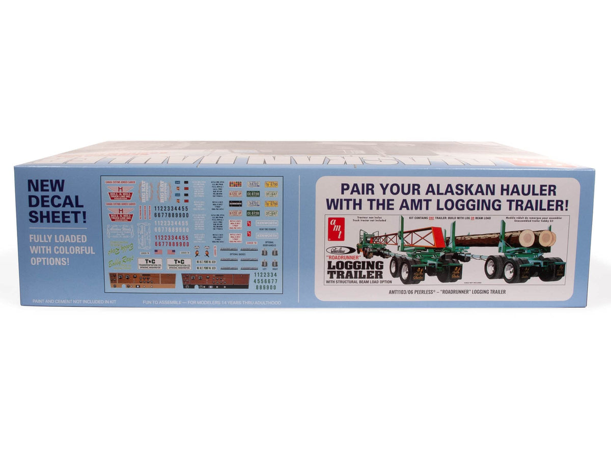 AMT 1339 Alaskan Hauler Kenworth Tractor Model Kit