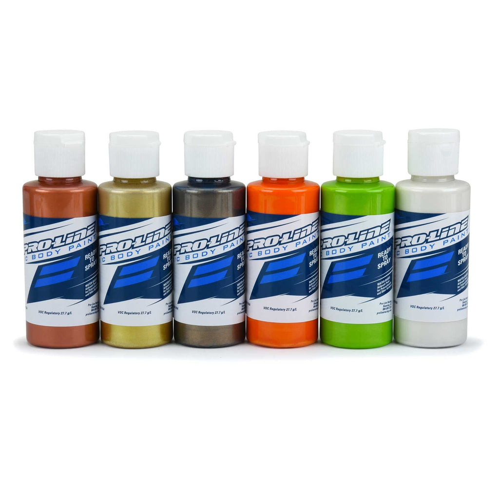 Pro-Line 632302 RC Body Paint Metallic/Pearl Color (6 Pack)