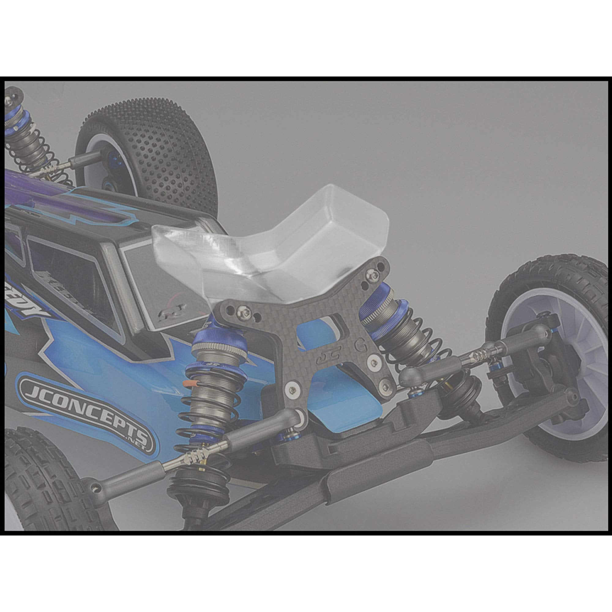 J Concepts JCO0160 Front Wing, Gullwing Fr Arm,Narrow (2):B6,B6D,B6.1