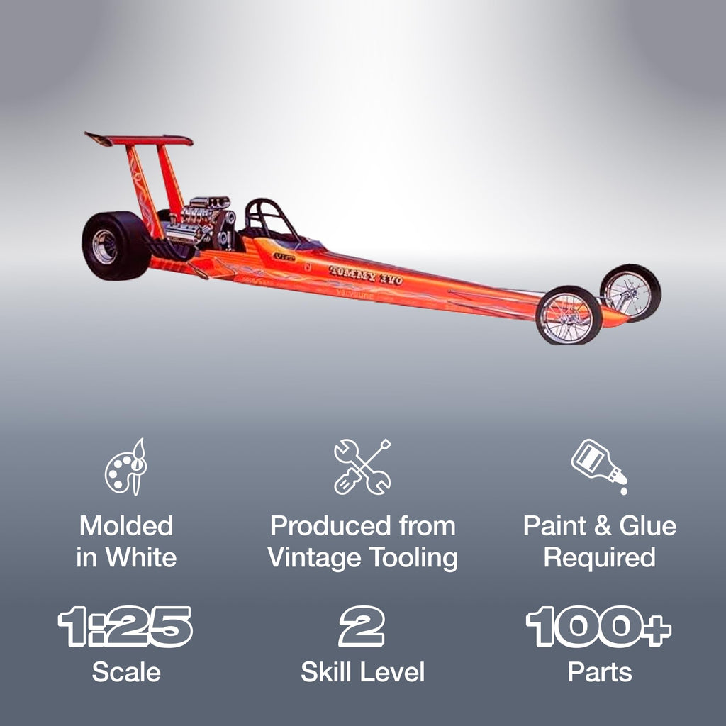 AMT 1253 Tommy Ivo Rear Engine Dragster 1:25 Model Kit