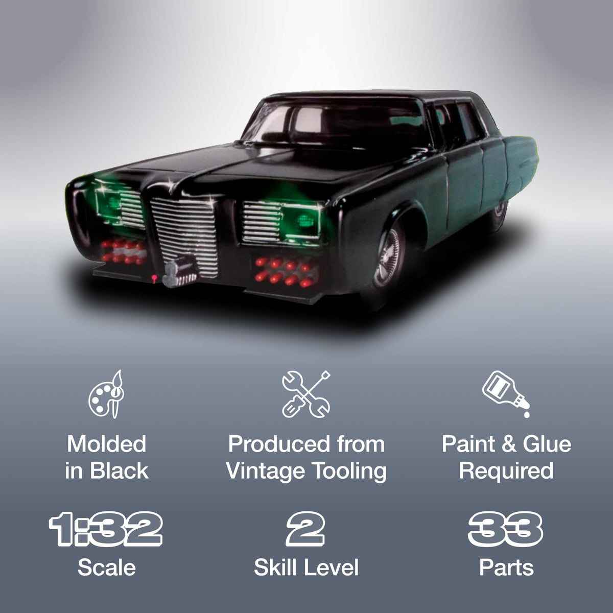 Polar Lights 994 Green Hornet Black Beauty 1:32 Model Kit