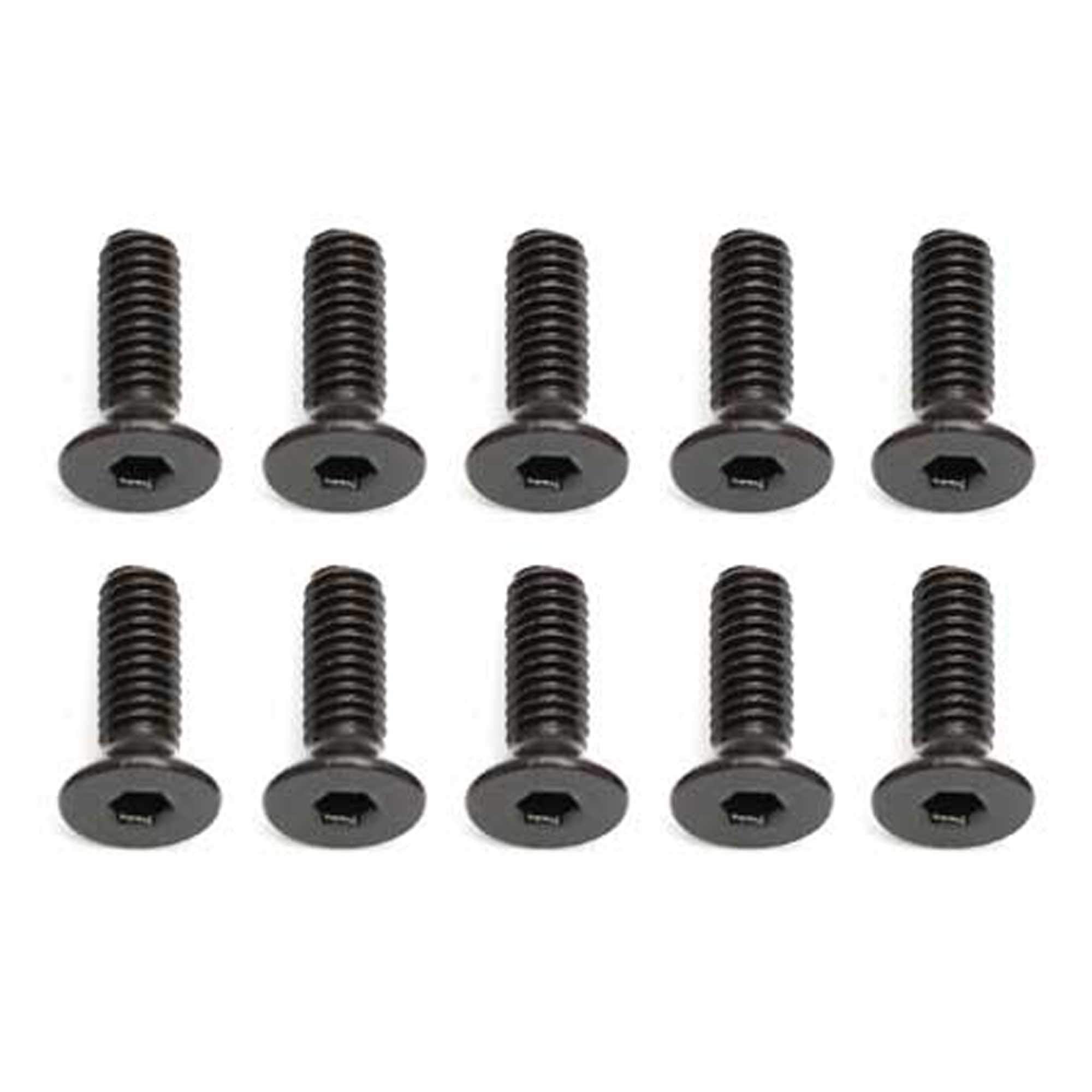 Team Associated 31448 Screws, 2.5x8 mm FHCS