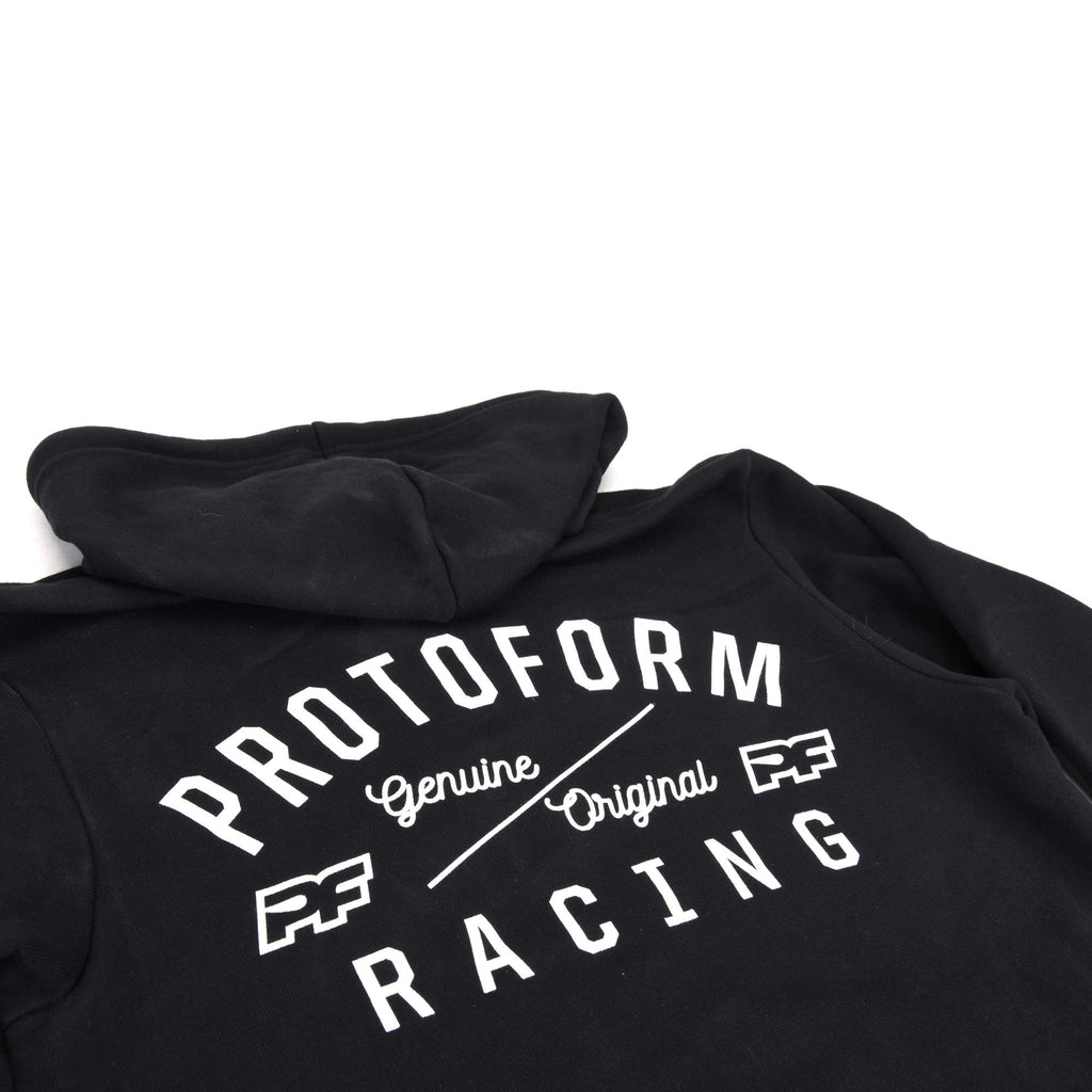 Protoform 983401 PF Bona Fide Black Zip-Up Hoodie - Sm