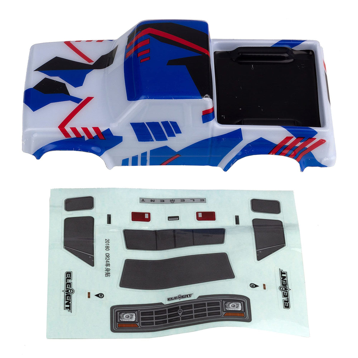 Team Associated 21726 Enduro24 Sendero Body, Red and Blue