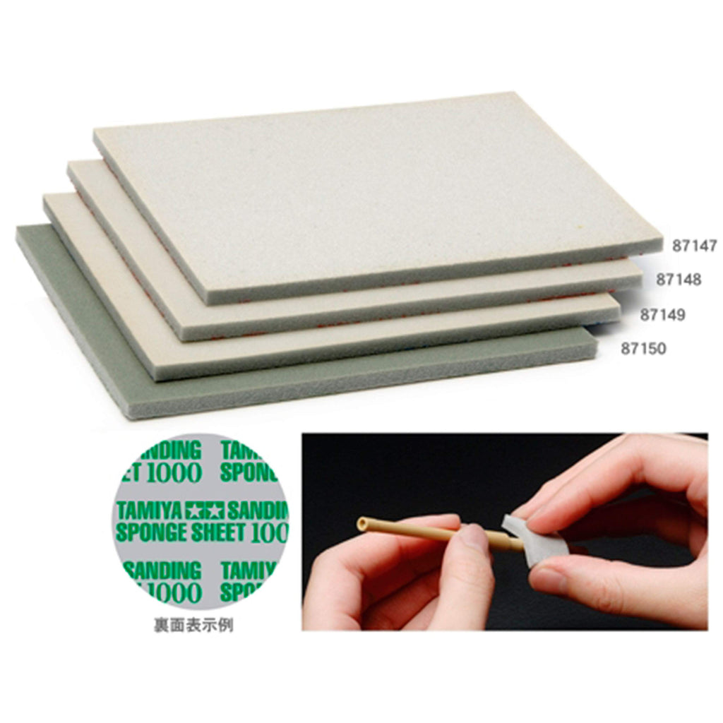 Tamiya 87148 Tamiya Sanding Sponge Sheet 600