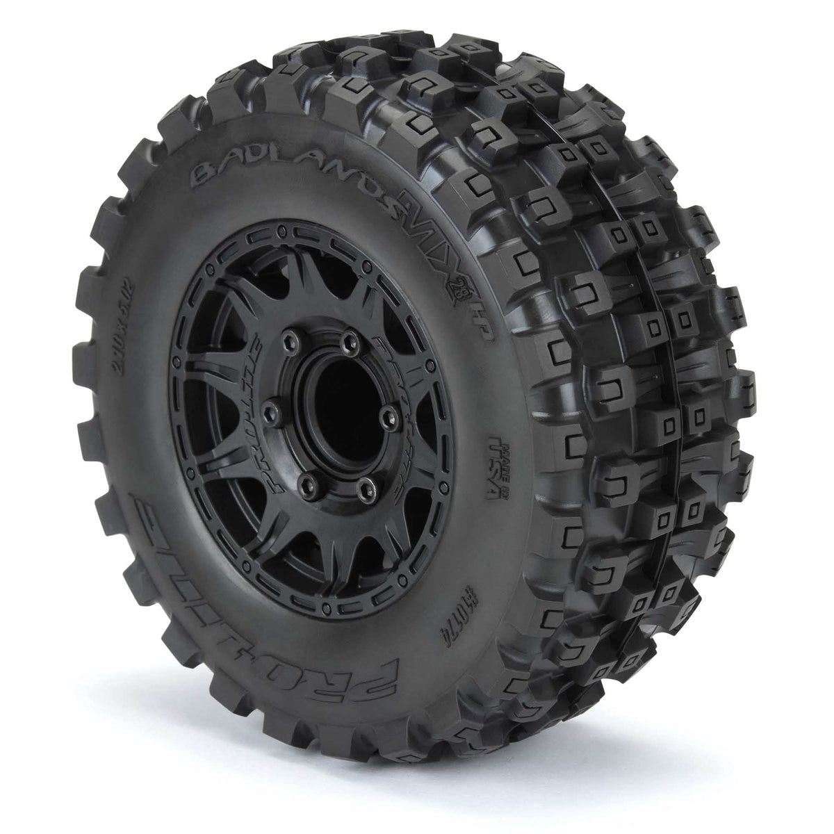 Pro-Line 1017410 Badlands MX28 HP 2.8" BELTED Mounted Raid 6x30 F/R