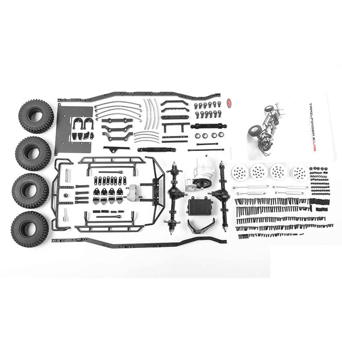 RC4WD ZK0059 Trail Finder 2 1/10 Long Wheel Base Chassis Kit
