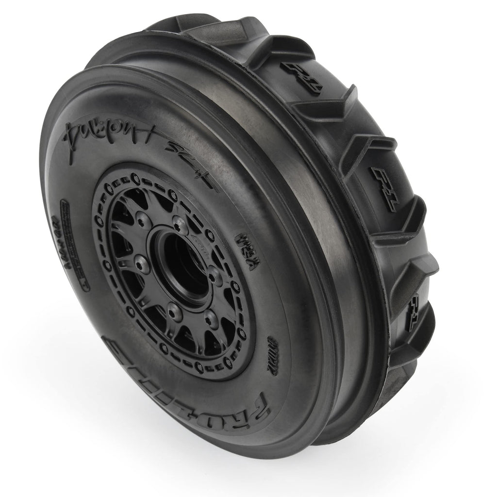 Pro-Line 1021210 1/10 Dumont Fr Paddle/Rib 2.2"/3.0" SC 12mm Black Raid (2)