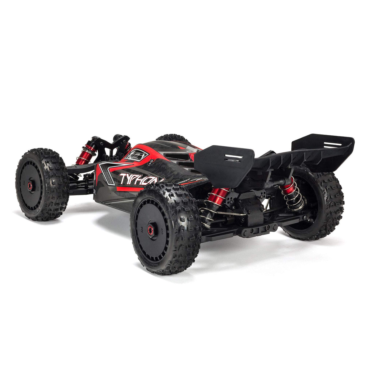 Arrma 8606V5 Typhon 6S 4WD BLX 1/8 Buggy RTR, Black