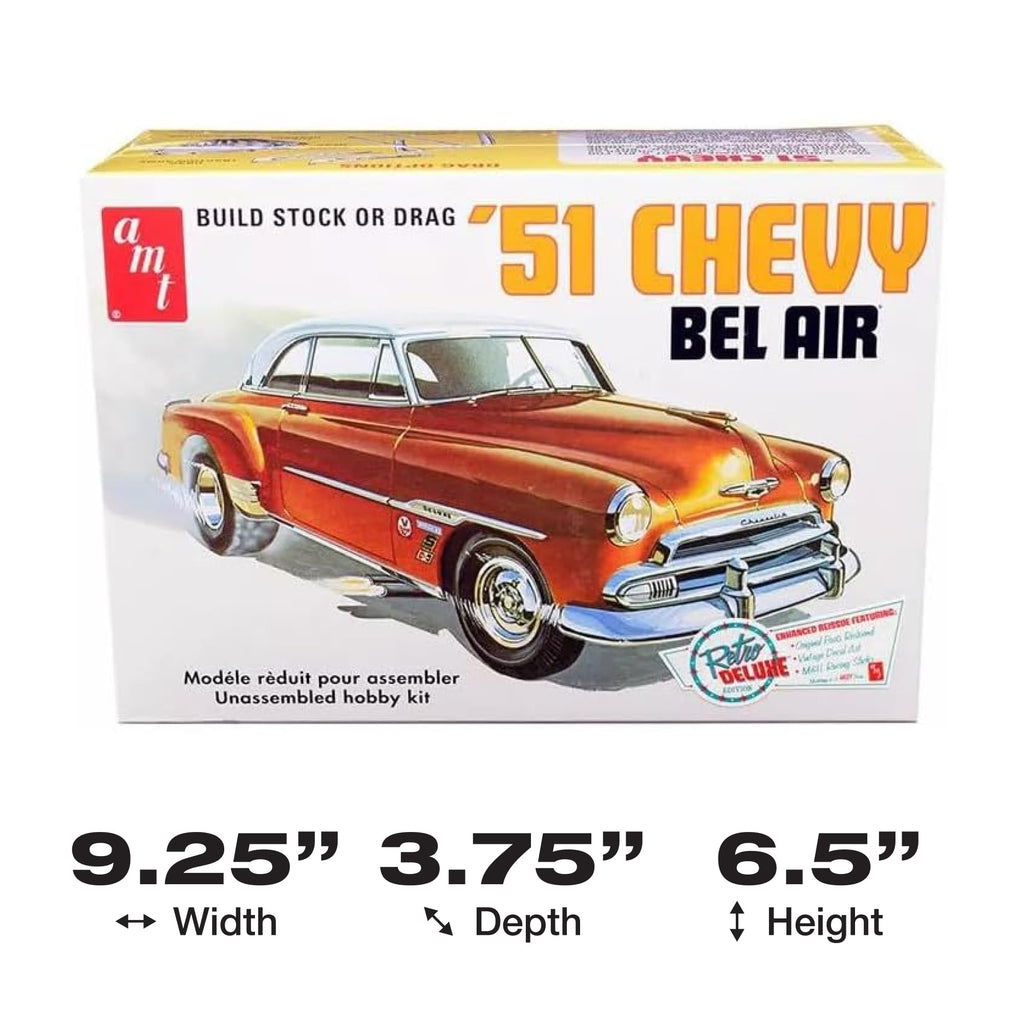 AMT 862 1/25 1951 Chevy Bel Air Model Kit