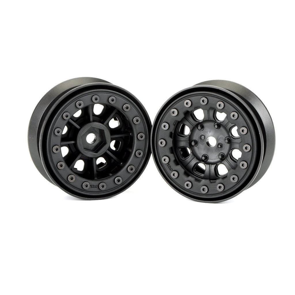 Pro-Line 274715 Denali 1.9 BeadLoc 8 Spoke Fr/Rear Wheels(2)