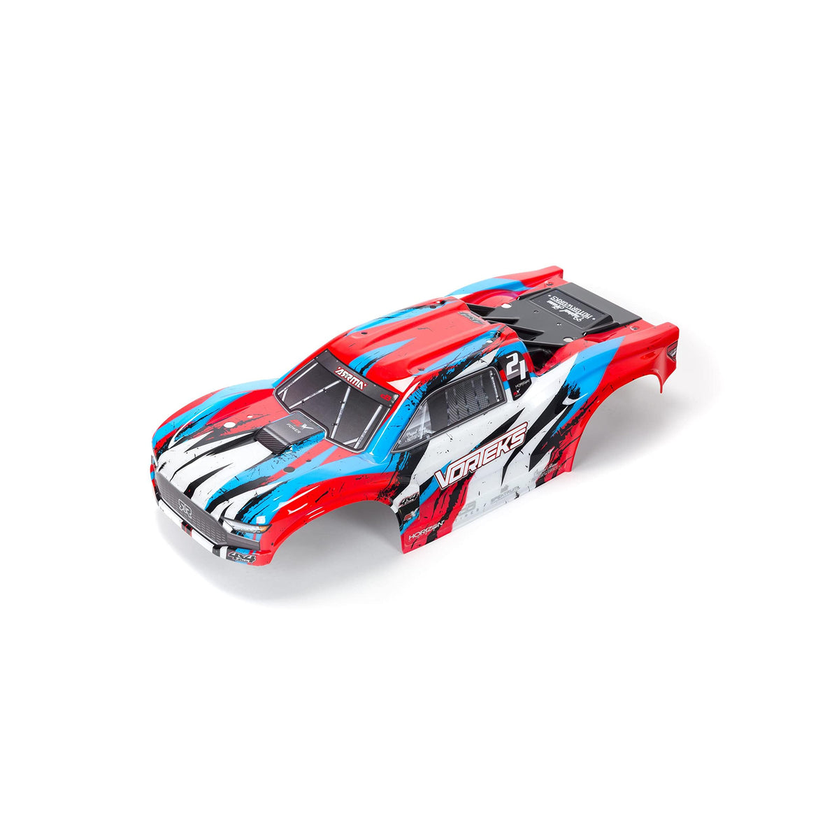 Arrma 402319 Vorteks 4X4 BLX Finished Body (Red)