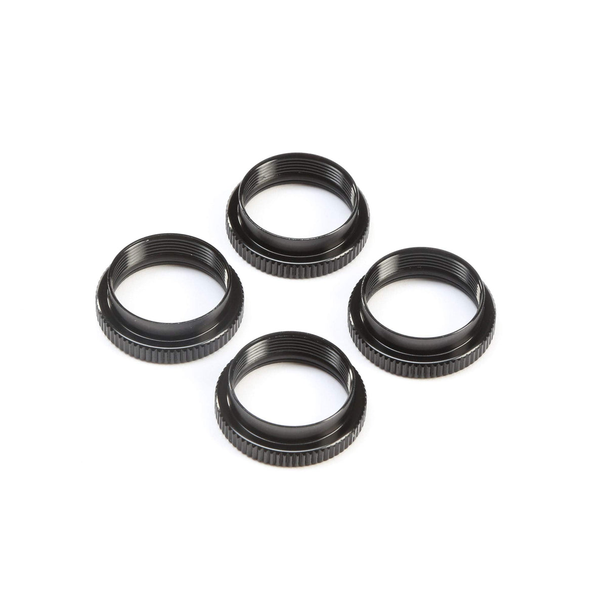 Team Losi Racing TLR243045 16mm Shock Nuts & O-rings (4): 8X
