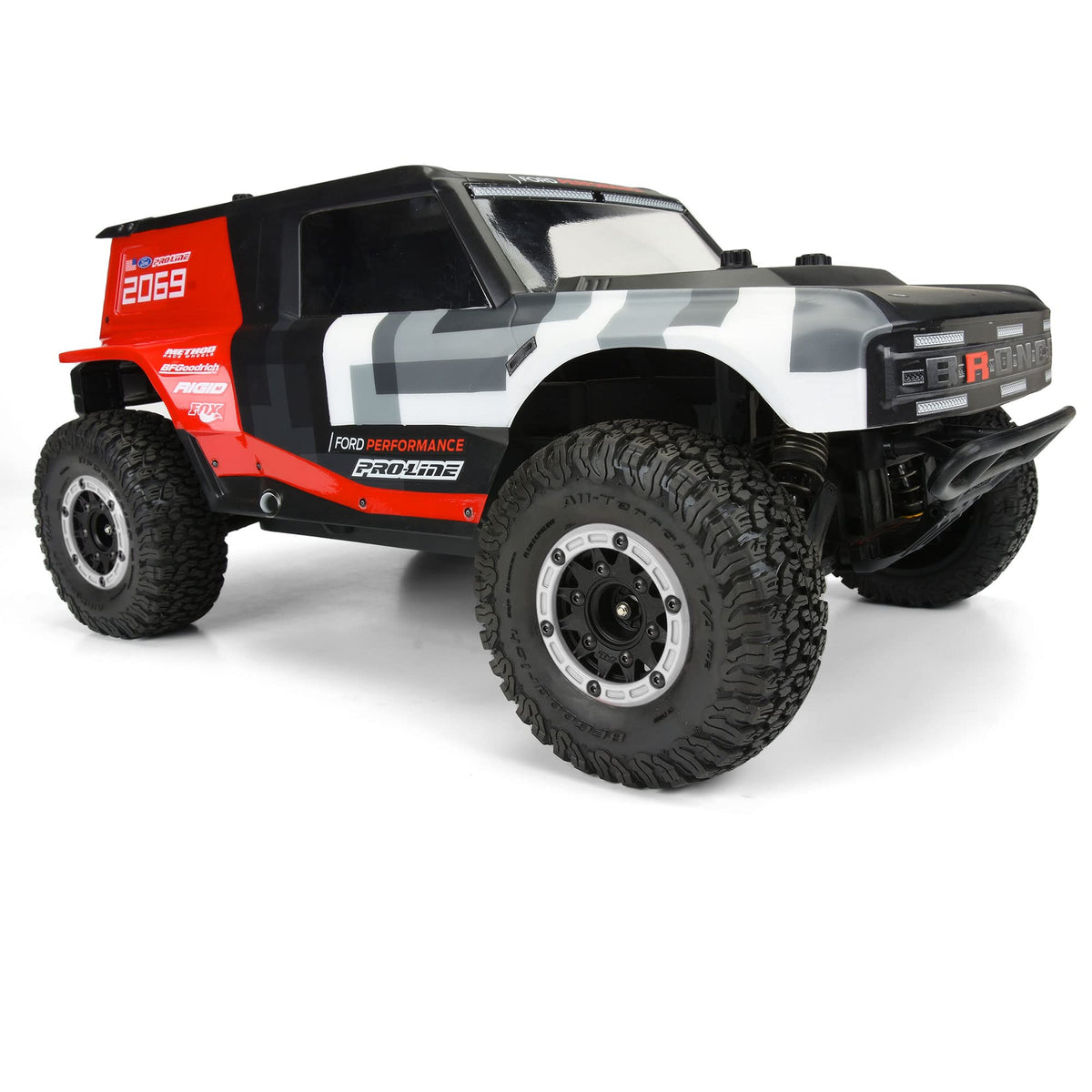 Pro-Line 281103 Raid 2.2/3.0 BdLc Sil/Blk SC Wh