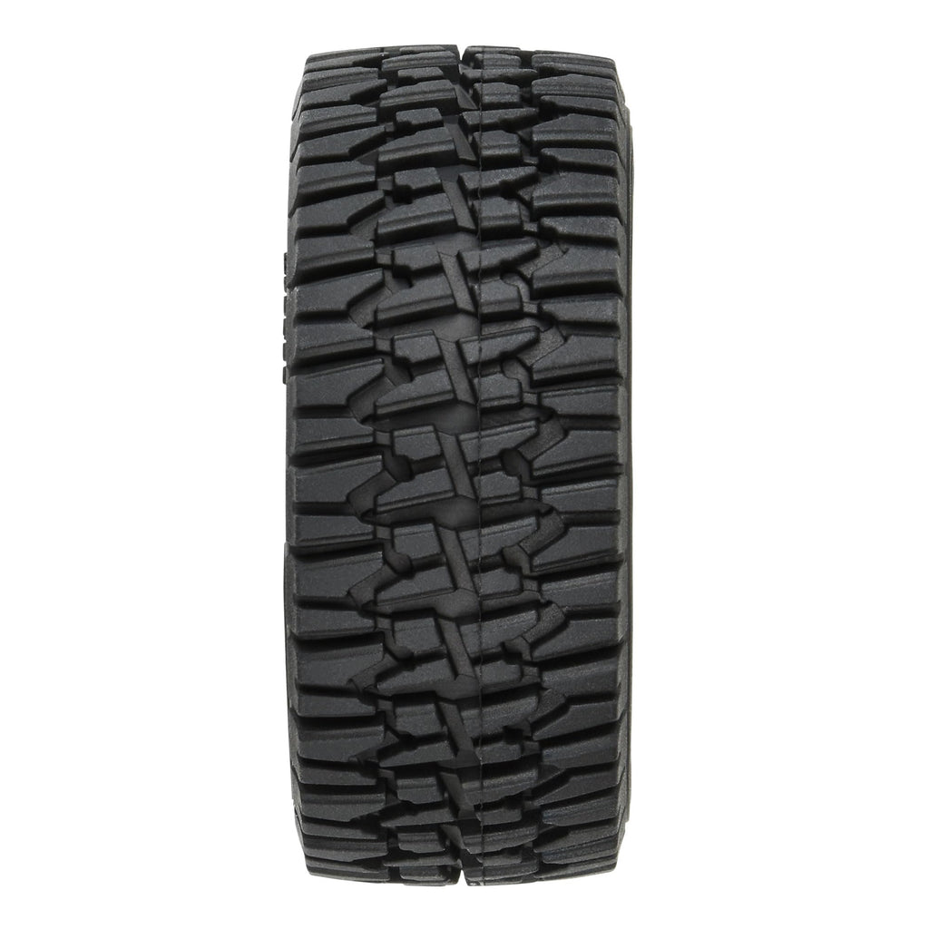 Pro-Line PRO1025310 Mirage TT F/R Tires Mounted 12mm Hex Satin Silver Impulse (4) for Arrma Mojave Grom