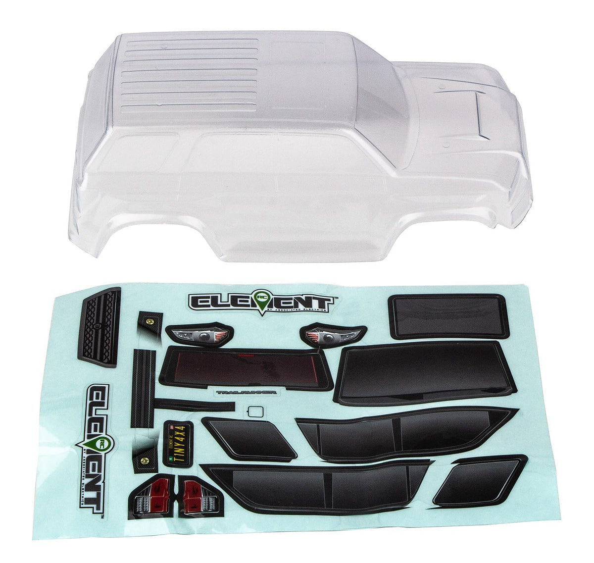 Team Associated 21722 Enduro 24 Trailrunner Body, Clear
