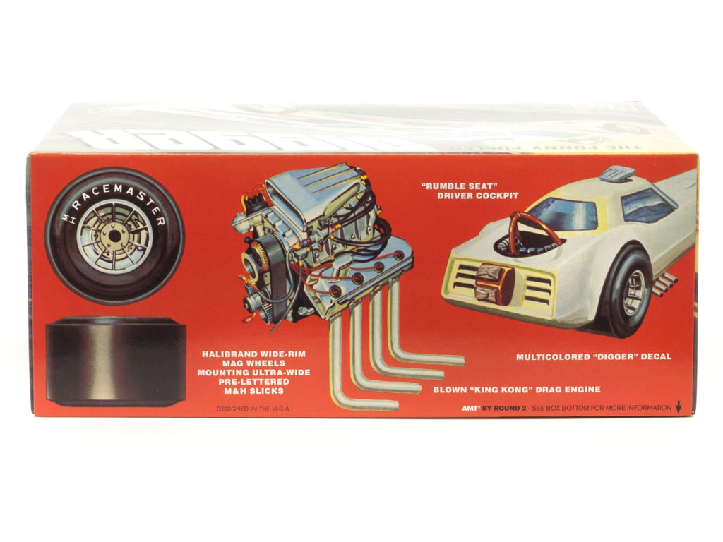 AMT 1154 1/25 Digger Dragster, Fooler Fueler Model Kit