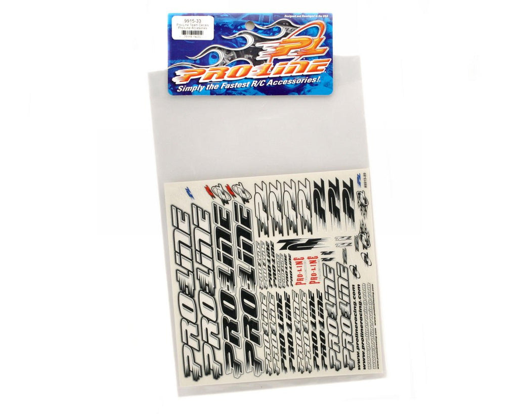 Pro-Line 9915 Pro Racing Team Decal Set