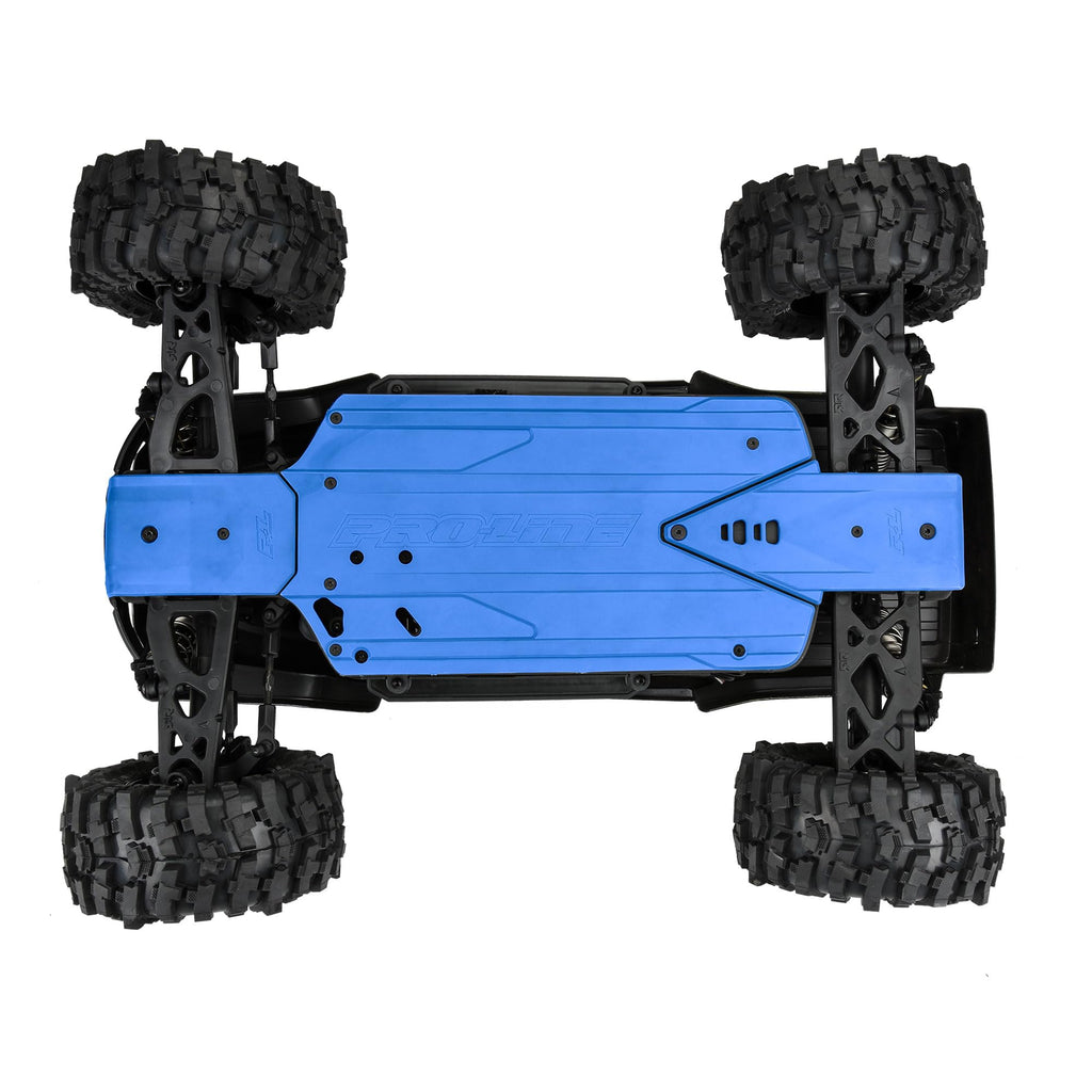 Pro-Line 639706 Bash Armor Chassis Protector (Blue) for ARRMA 3S Long Wheelbase