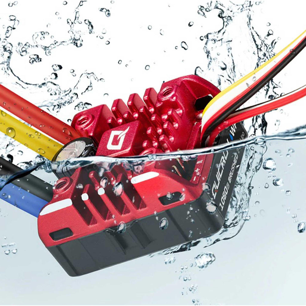Hobbywing 30120202 Quicrun WP 1080 G2 Brushed ESC 2-3S