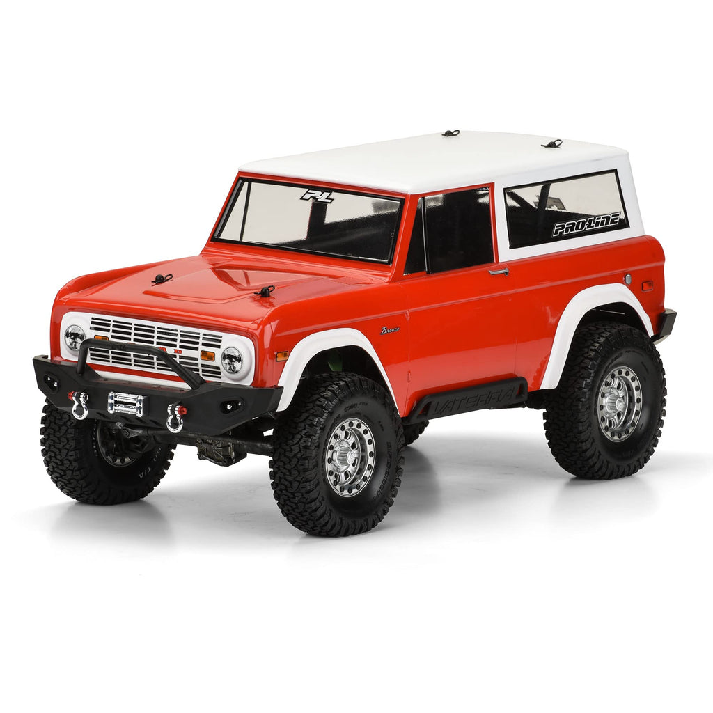 Pro-Line 3313-60 1973 Ford Bronco Clear Body: 1/10 Rock Crawler