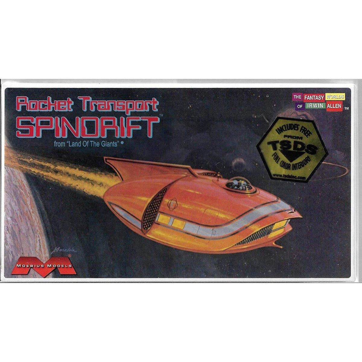 Moebius Models 255 Mini Spindrift Model Kit