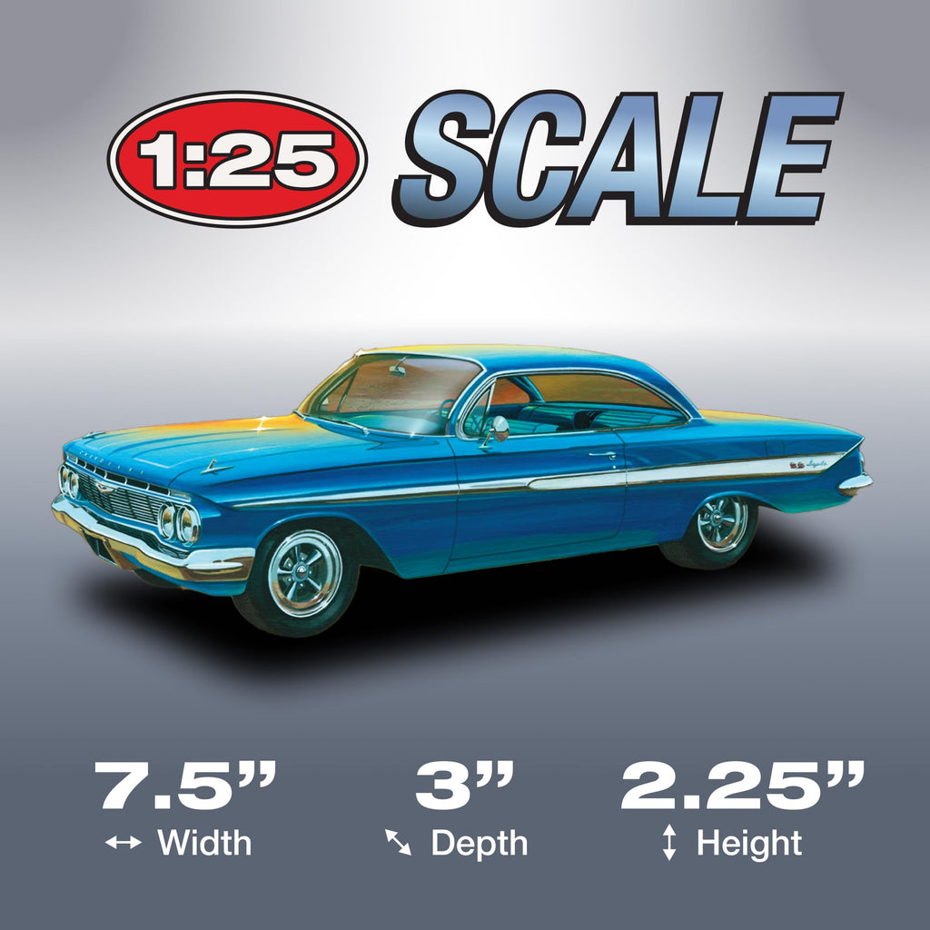 AMT 1013 1/25 1961 Chevy Impala SS Model Kit