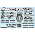 Associated 71089 DR10 Decal Sheet
