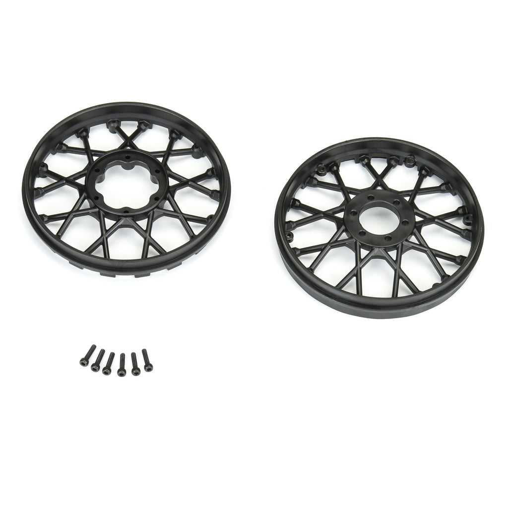 Pro-Line 282003 Supermoto Front Wheel, Black: Promoto-MX