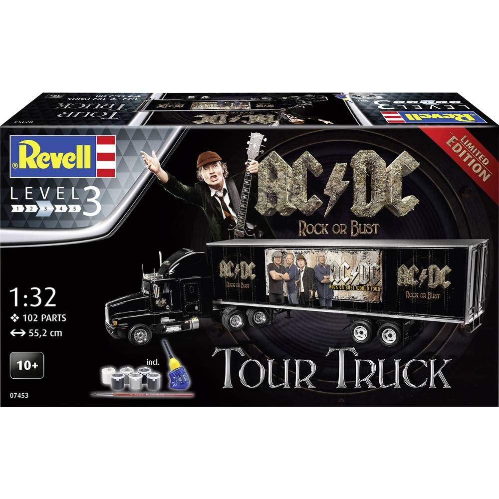 Revell 80-7453 1/32 AC/DC Tour Truck - Gift Set