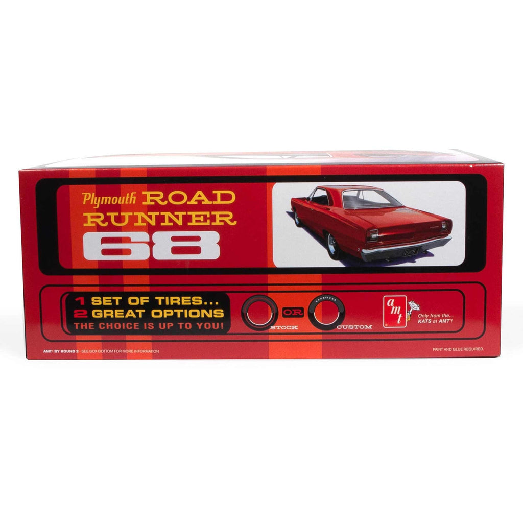 AMT 1363 1968 Plymouth RR Customizing Kit Model Kit
