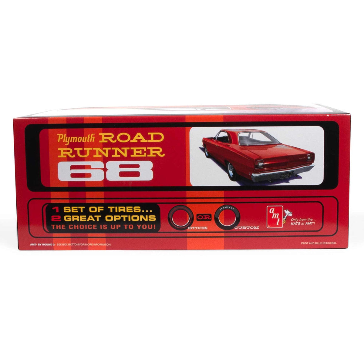 AMT 1363 1968 Plymouth RR Customizing Kit Model Kit