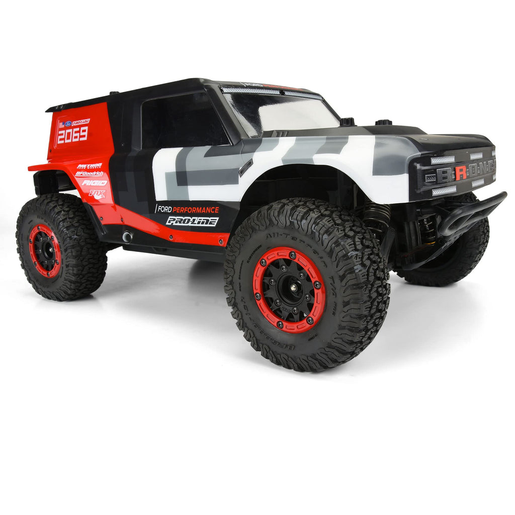 Pro-Line 281104 Raid 2.2/3.0 BdLc Rd/Blk SC Whl
