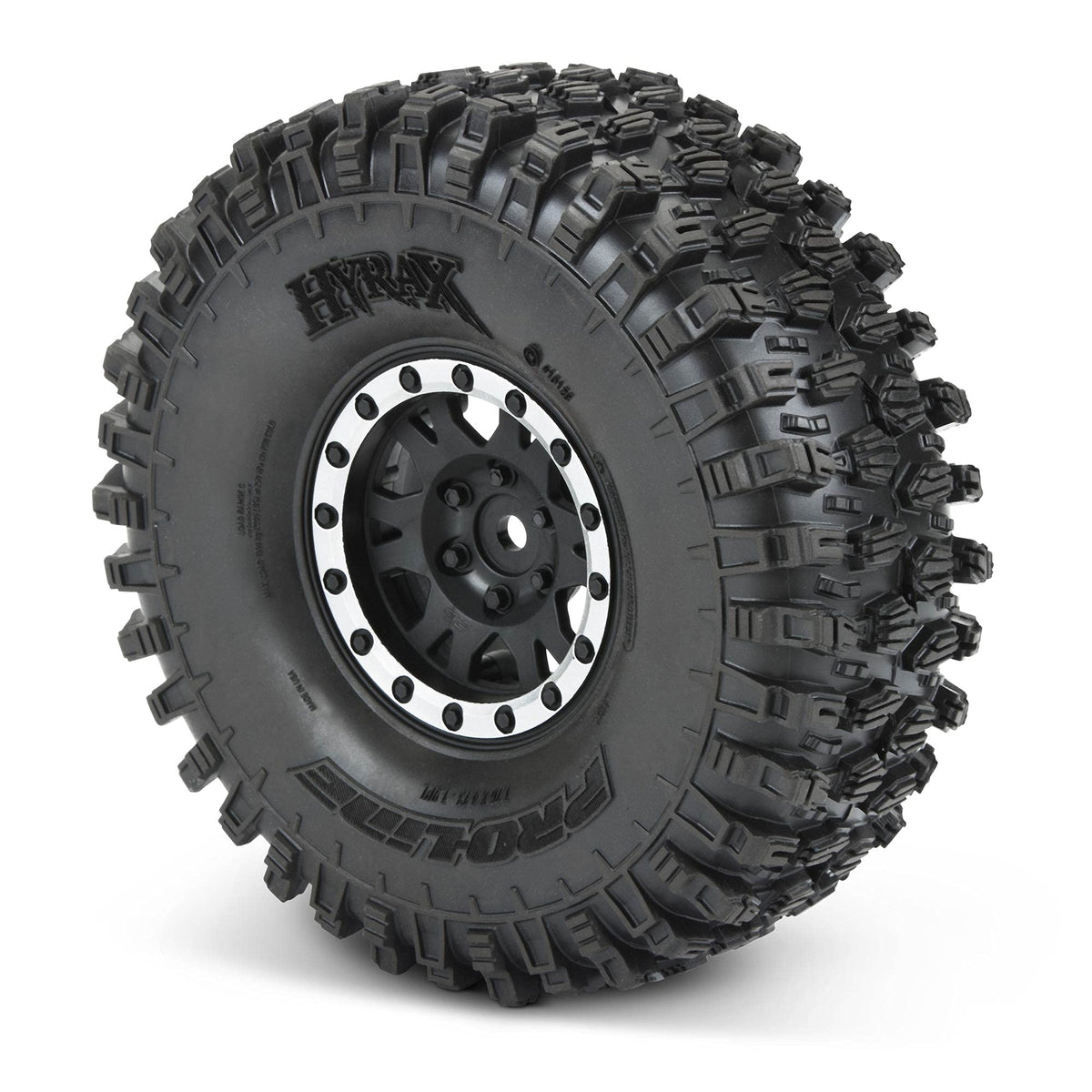 Pro-Line 1012813 Hyrax 1.9 G8 MTD Impulse Blk/Slvr Wheels F/R (2)