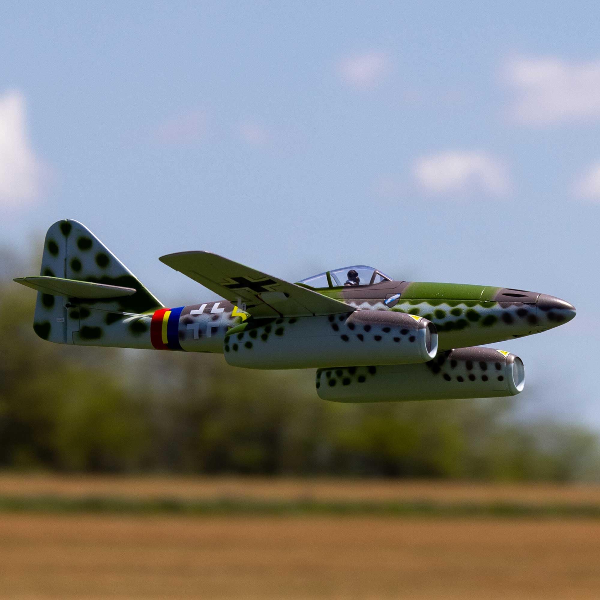 E-Flite EFLU31050 UMX Me 262 Twin 30mm EDF BNF Basic RC Jet New