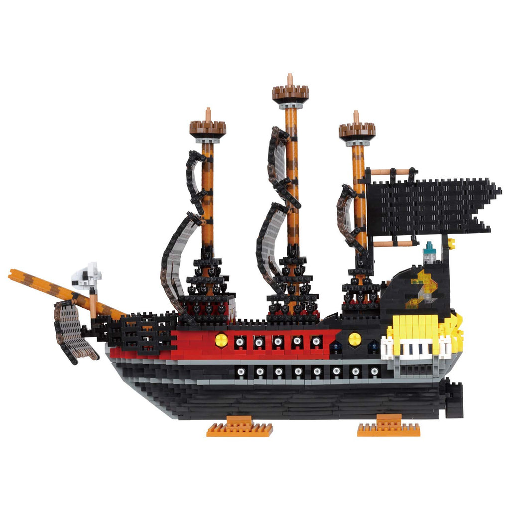 Nanoblock 22004 Pirate Ship DX, "Pirates", Nanoblock Advanced Hobby
