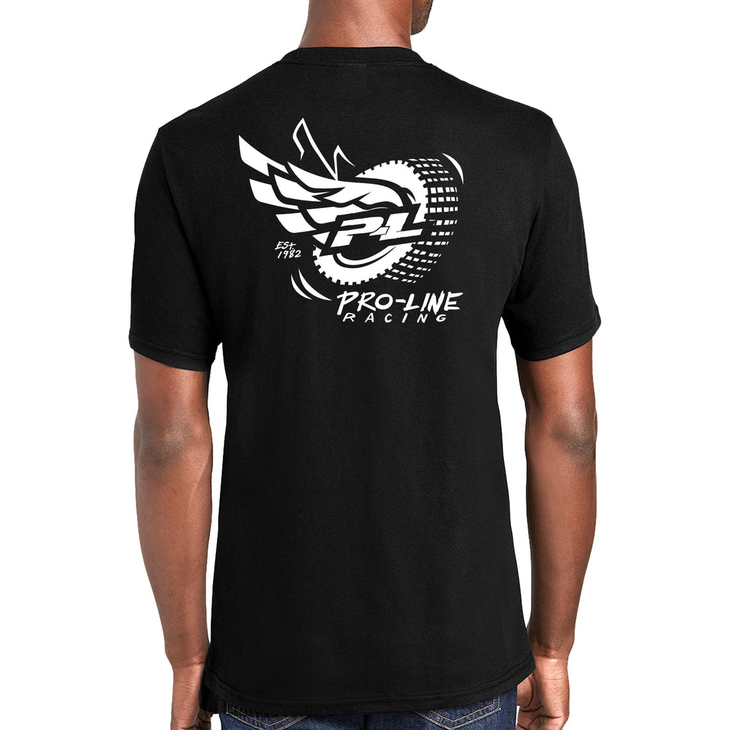 Pro-Line 985705 Wings Black TShirt XXL
