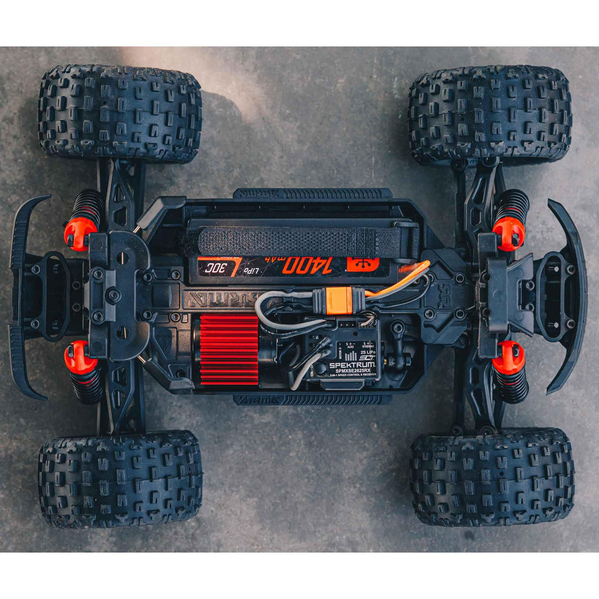 Arrma ARA2102T1 1/18 GRANITE GROM 4X4 Monster Truck RTR w/Battery & Charger, Blue