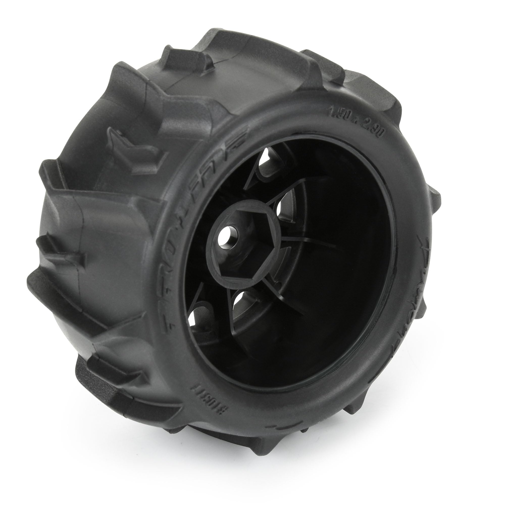 Pro-Line 1031110 Dumont F/R Tires Mounted 12mm Hex Black Raid (4) for Arrma Granite Grom