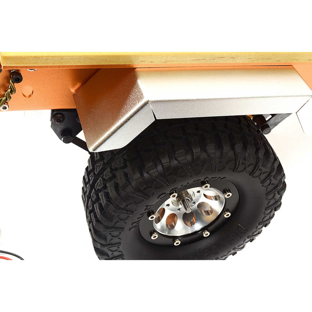 Integy C25800ORANGE Leaf Spring 1/10 Size Utility Box Trailer Orange